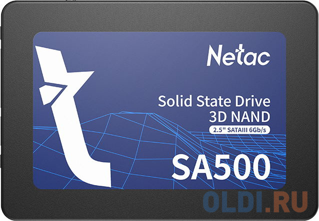 SSD Netac  ОЛДИ SSD накопитель Netac SA500 1 Tb SATA-III NT01SA500-1T0-S3X