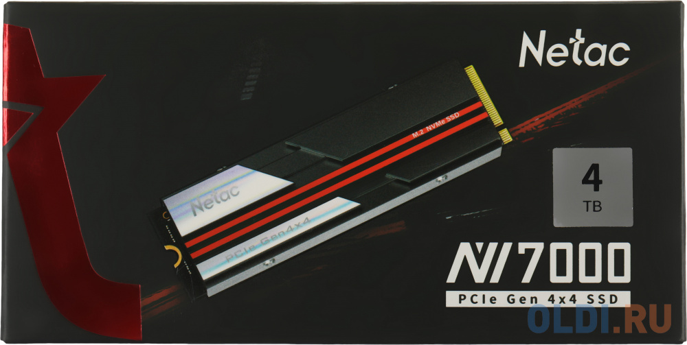 SSD Netac SSD накопитель Netac NV7000 4 Tb PCI-E 4.0 х4