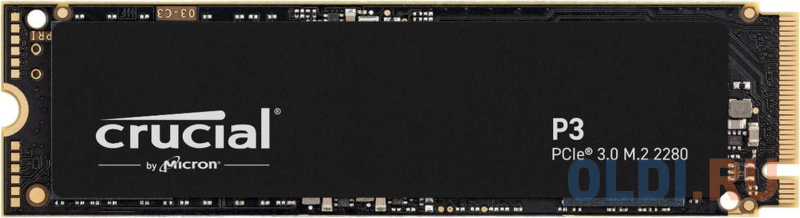 SSD Crucial  ОЛДИ SSD накопитель Crucial P3 2 Tb PCI-E 3.0 x4