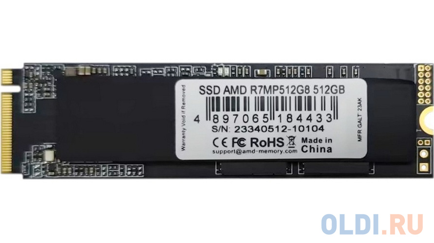 SSD накопитель AMD R7MP512G8 512 Gb PCI-E 4.0 х4