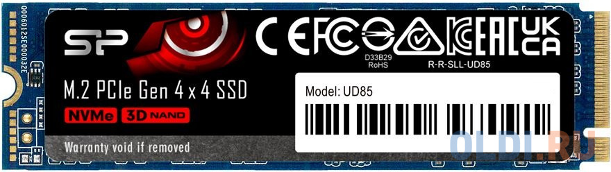 SSD накопитель Silicon Power M-Series UD85 1 Tb PCI-E 4.0 х4