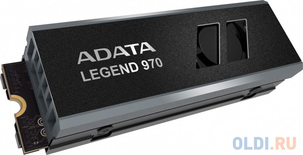 Твердотельный накопитель/ ADATA SSD LEGEND 970, 2000GB, M.2(22x80mm), NVMe 2.0, PCIe 5.0 x4, 3D NAND, R/W 10000/10000MB/s, IOPs 1 400 000/1 400 000, T