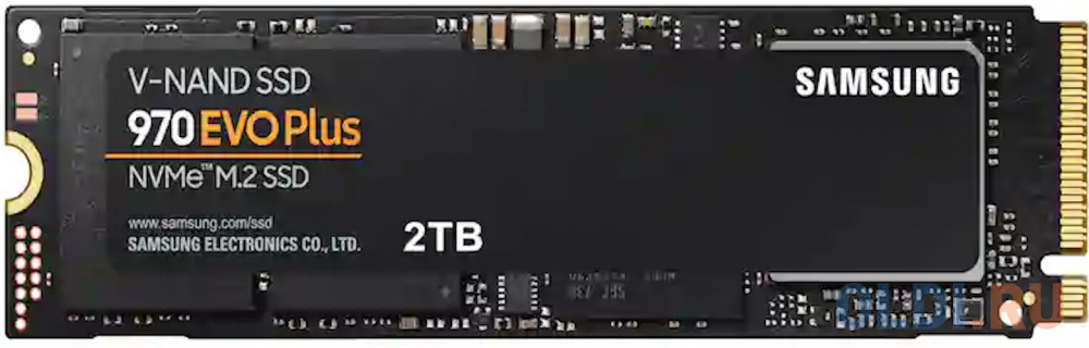 SSD накопитель Samsung 970 EVO Plus 2 Tb PCI-E 3.0 x4