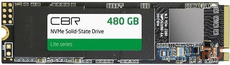 SSD накопитель CBR SSD-480GB-M.2-LT22 480 Gb PCI-E 3.0 x4