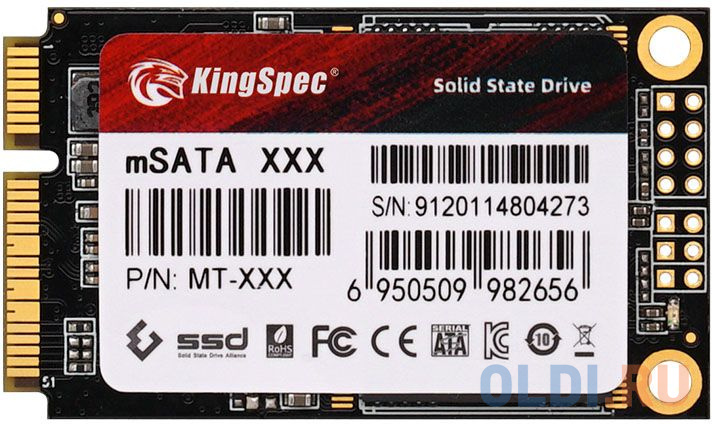 SSD накопитель Kingspec MT-1TB 1 Tb SATA-III