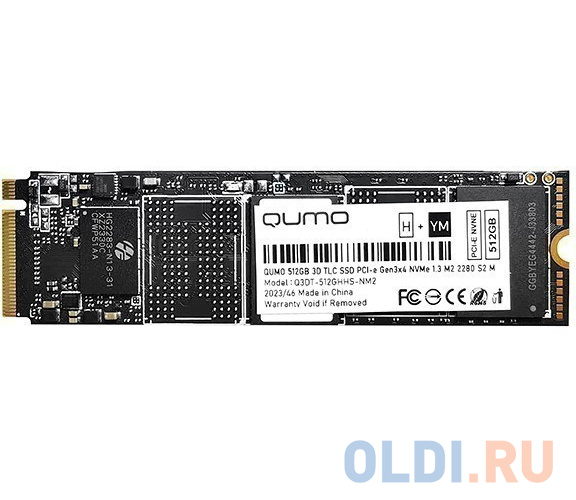 SSD накопитель QUMO Novation 512 Gb PCI-E 3.0 x4