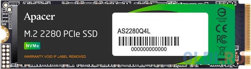 SSD накопитель Apacer AS2280Q4L 2 Tb PCI-E 4.0 х4