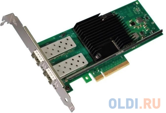 EX710DA2G1P5 Intel Ethernet Converged Network Adapter X710-DA2, 10GbE/1GbE dual ports SFP+, open optics, PCI-E 3.0x8 (Low Profile and Full Height brac