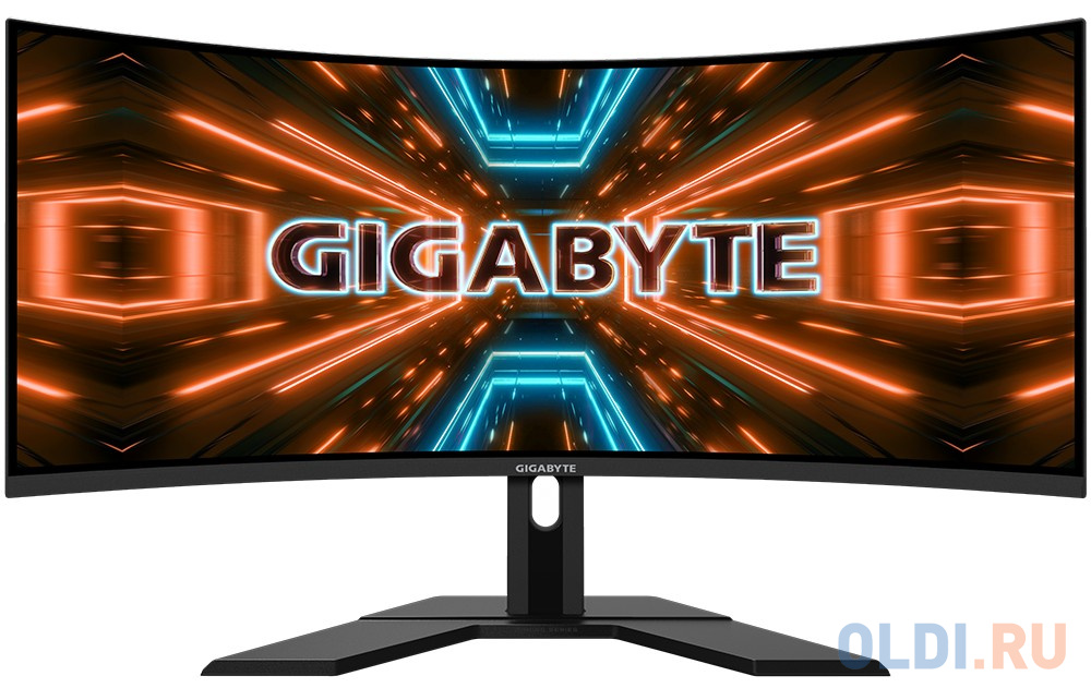 Монитор 34" GigaByte G34WQC черный VA 3440x1440 350 cd/m^2 1 ms HDMI DisplayPort Аудио