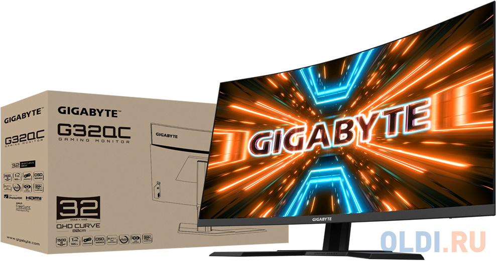 Монитор 31.5" GigaByte G32QC A