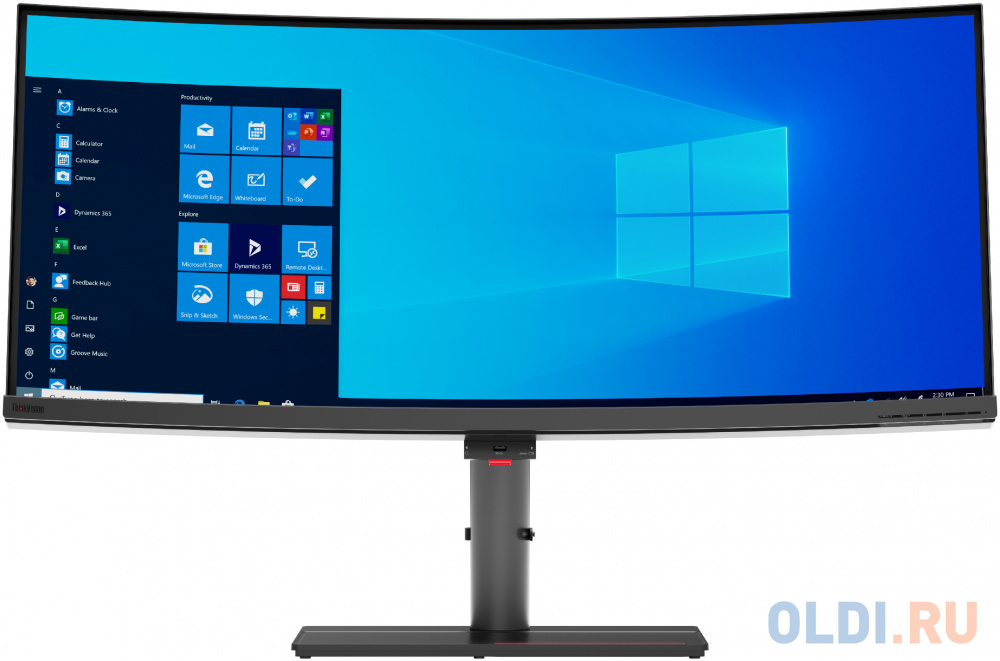 Монитор Lenovo 39.7" ThinkVision P40w-20 черный IPS 4ms 21:9 HDMI HAS Pivot 300cd 178гр/178гр 5120x2160 DisplayPort USB 14.6кг