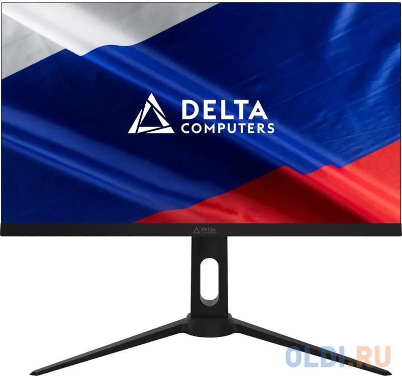 Монитор Delta Computers 27" Сова OM270I черный IPS 5ms 16:9 HDMI M/M матовая HAS Piv 1000:1 300cd 178гр/178гр 2560x1440 75Hz FreeSync DP 2K 5.7кг