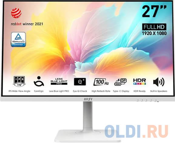 Мониторы MSI Монитор 27" MSI Modern MD2712PW