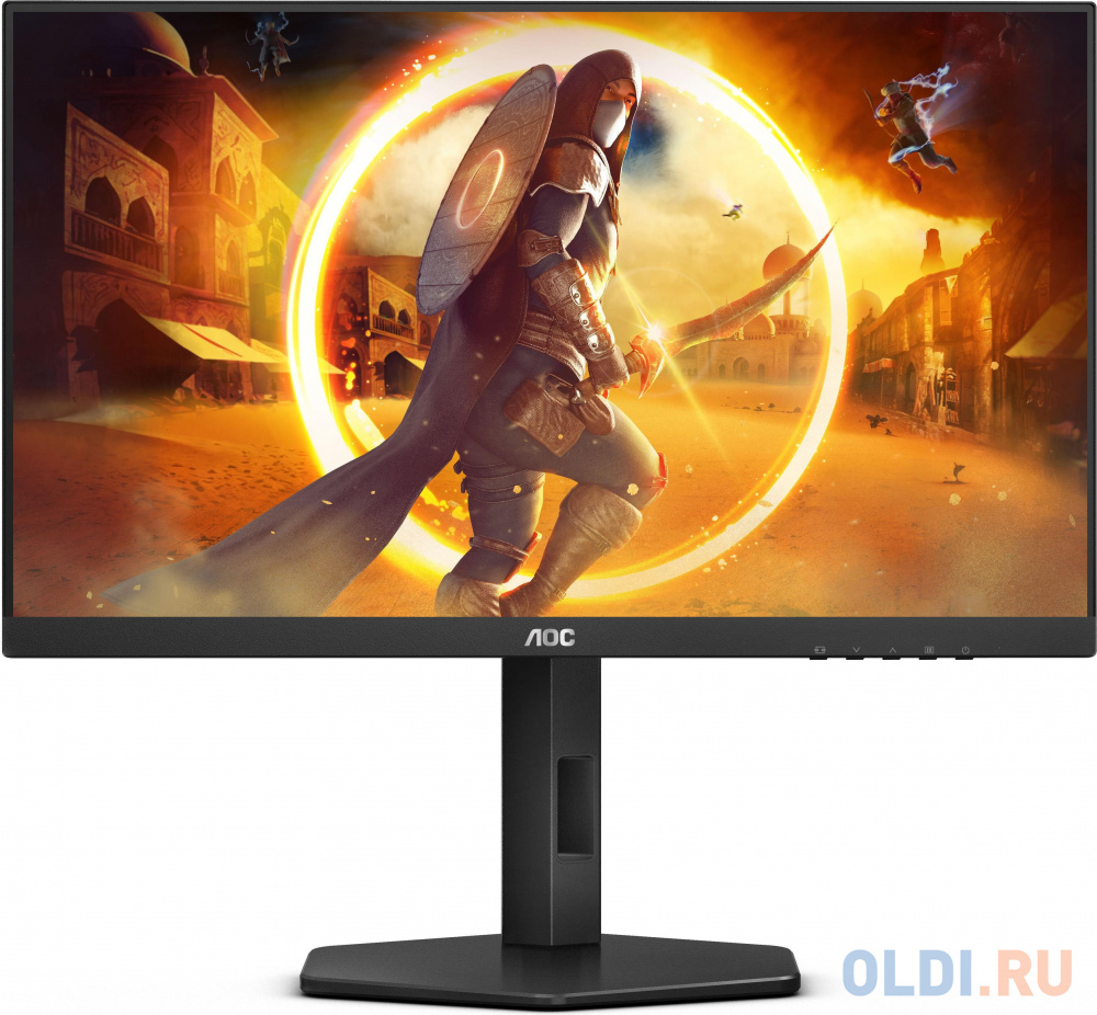 Монитор AOC 23.8" Gaming 24G4X черный IPS LED 16:9 HDMI M/M матовая HAS Piv 1300:1 300cd 170гр/160гр 1920x1080 180Hz DP FHD