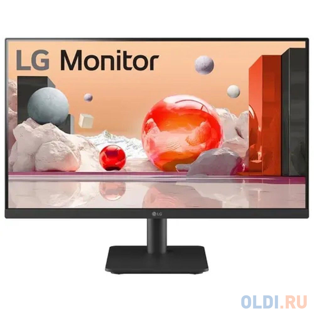 МОНИТОР 27" LG 27MS500-B Black (IPS, 1920x1080, 100Hz, 5 ms, 178°/178°, 250 cd/m, 1300:1, +2xHDMI 1.4)