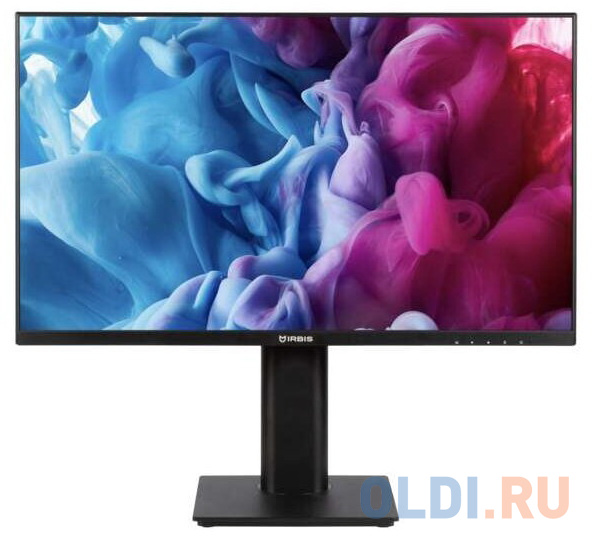 Мониторы Irbis IRBIS MIR View 24 23.8'' LED Monitor 1920x1080, 16:9, IPS, 300 cd/m2, 1000:1, 5ms, 178°/178°, VGA, HDMI, DP, Audio output, 75Hz, наклн, внут