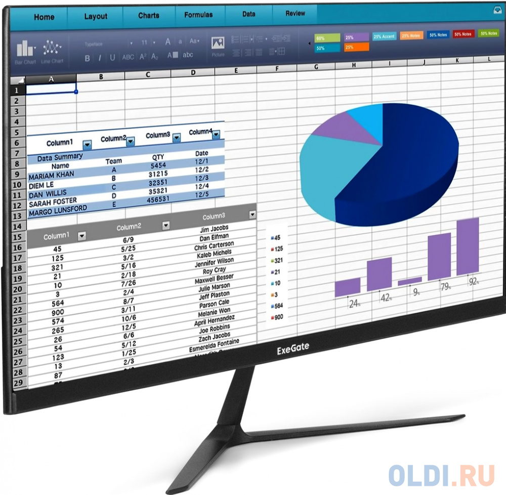 Монитор 24.5" Exegate SmartView EH1500