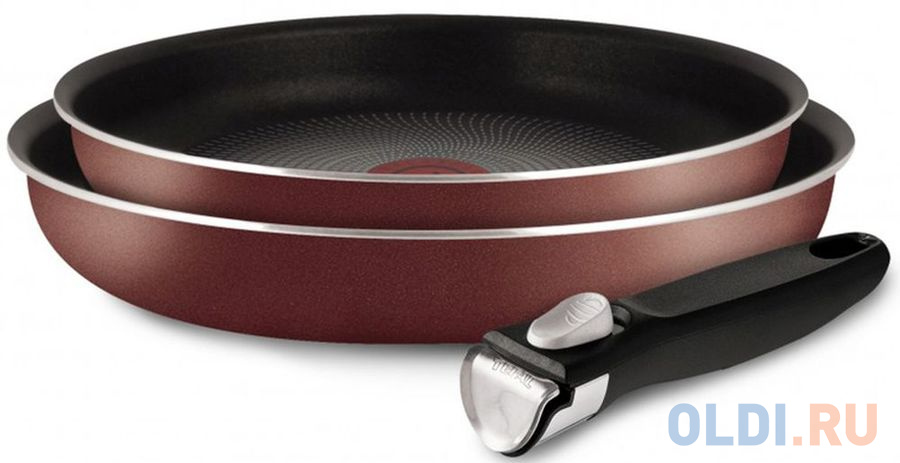 Набор посуды Tefal Ingenio Red 04175820 3 предмета (9100024805)