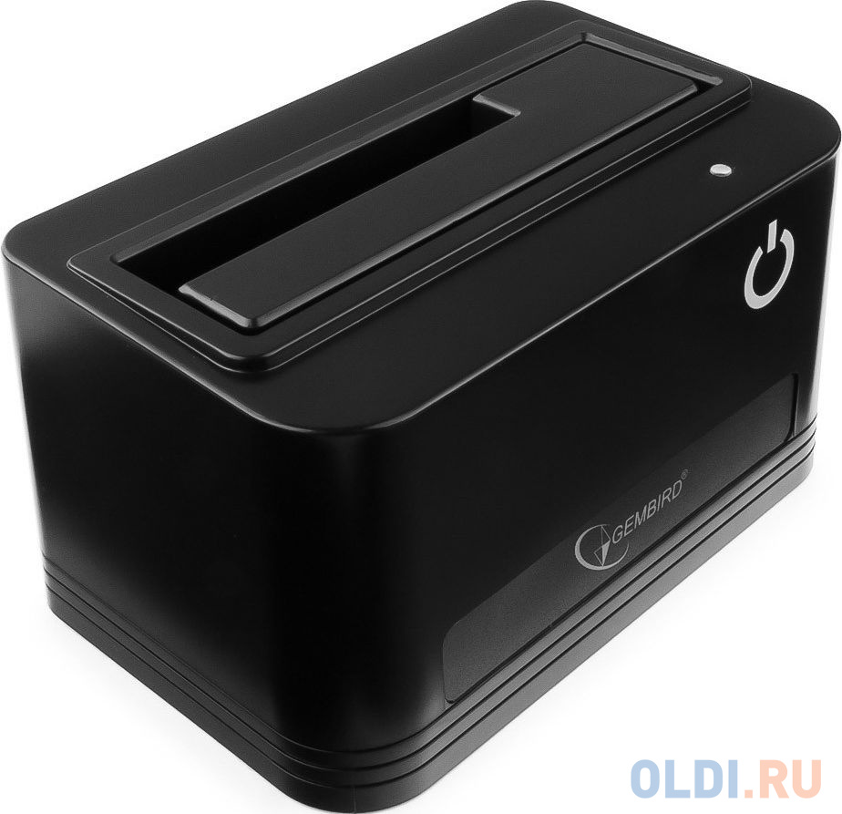 Докстанция 2.5"/3.5" Gembird HD32-U3S-4,черный, USB 3.0, SATA, HDD/SSD