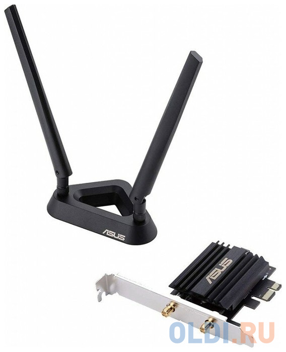 Адаптер Bluetooth+Wi-Fi ASUS PCE-AX58BT черный 90IG0610-MO0R00