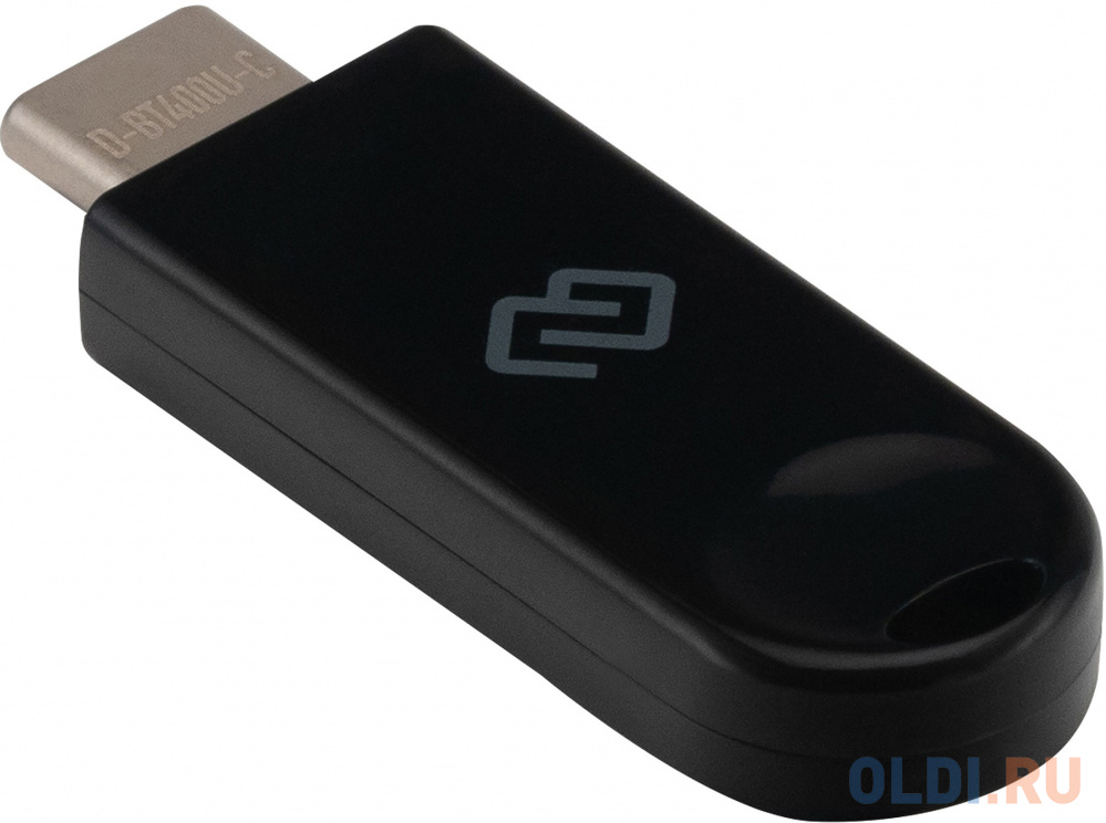 Сетевые беспроводные адаптеры Digma  ОЛДИ Адаптер USB Digma D-BT400U-C Bluetooth 4.0+EDR class 1.5 20м черный