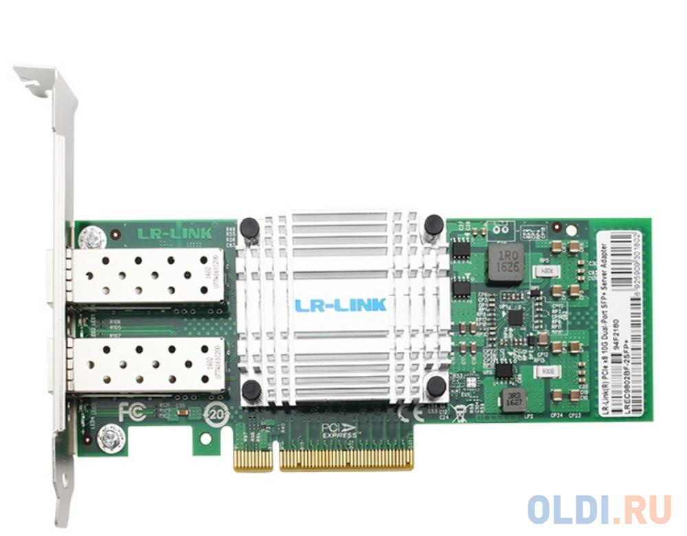   ОЛДИ Сетевой адаптер PCIE 10GB FIBER 2SFP+ LREC9802BF-2SFP+ LR-LINK