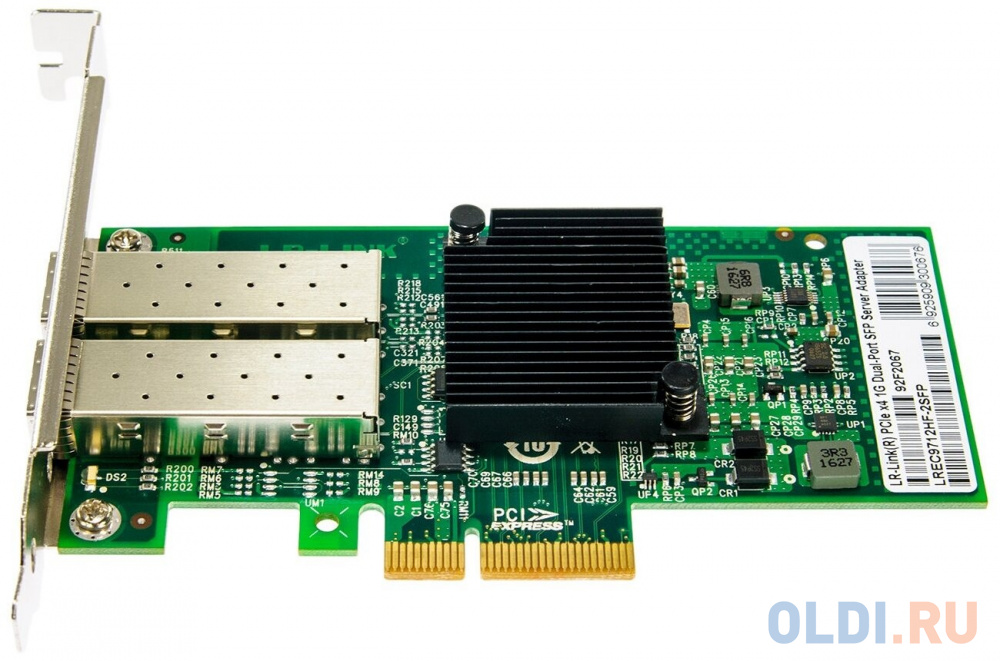   ОЛДИ Сетевой адаптер PCIE 1GB 2SFP LREC9712HF-2SFP LR-LINK