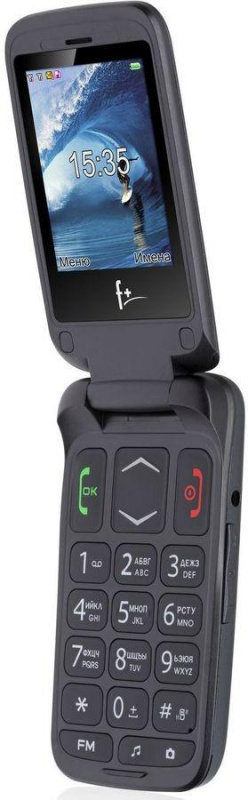 Ezzy Trendy 1 Grey, 2.4'' 240х320, 256MHz, 1 Core, 32MB RAM, 32MB, up to 16GB flash, 0,3Mpix, 2 Sim, BT v2.1, Micro-USB, 800mAh, 89g, 100,8