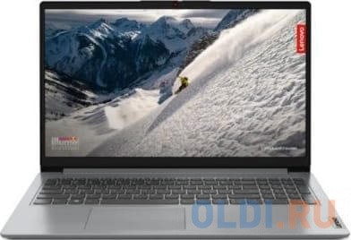 Ноутбук/ Lenovo IdeaPad 1 15ALC7 15.6"(1920x1080 IPS)/AMD Ryzen 7 5700U(1.8Ghz)/8192Mb/512SSDGb/noDVD/Int:AMD Radeon/Cam/BT/WiFi/42WHr/war 1y/1.6