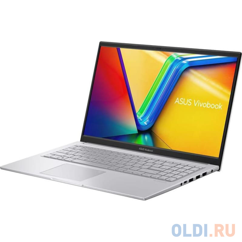 Ноутбуки ASUS Ноутбук ASUS VivoBook Series X1504VA-NJ433 15.6" 1920x1080/Intel Core i5-1335U/RAM 16Гб/SSD 512Гб/Intel Iris Xe Graphics/ENG|RUS/без ОС серебрист