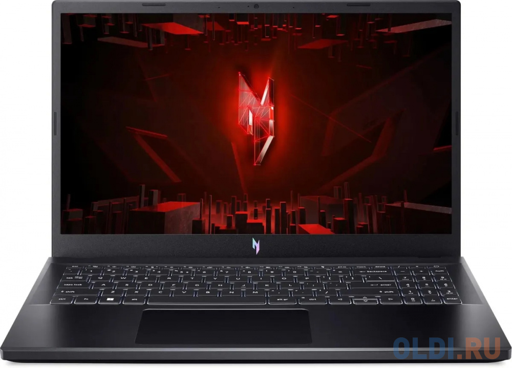 Ноутбук 15.6" IPS FHD ACER Nitro V 15 ANV15-51-735K black (Core i7 13620H/16Gb/512Gb SSD/4050 6Gb/noOS) (NH.QNBER.002)