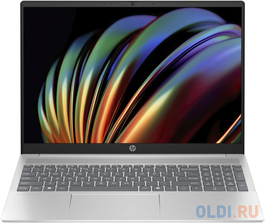 Ноутбук HP Pavilion 16-af0002ci Core Ultra 7 155U 16Gb SSD1Tb Intel Graphics 16" IPS WUXGA (1920x1200) Free DOS silver WiFi BT Cam (A1WE1EA)