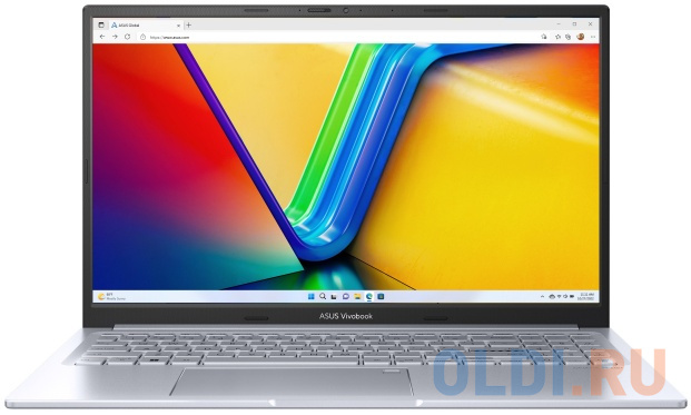 Ноутбук/ ASUS K3504VA-MA556 15.6"(2880x1620 OLED)/Intel Core i7 1355U(1.7Ghz)/16384Mb/1024PCISSDGb/noDVD/Int:Intel Iris Xe Graphics/Cam/BT/WiFi/5