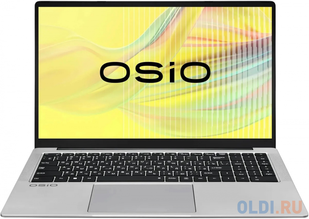 Ноутбук OSIO FocusLine F160a-003 16.1", 2023, IPS, AMD Ryzen 5 5500U 2.1ГГц, 6-ядерный, 8ГБ DDR4, 512ГБ SSD,  AMD Radeon, без операционной систем