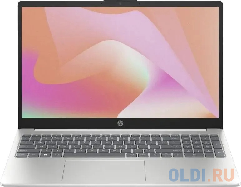Ноутбук HP 15-fc0018nq Ryzen 5 7520U 16Gb SSD512Gb AMD Radeon 610M 15.6" IPS FHD (1920x1080) Free DOS silver WiFi BT Cam (7K0R1EA)