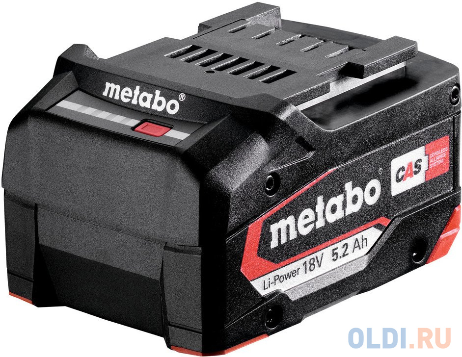 Аккумулятор 625028000 для Metabo Li-ion Совместим со всеми машинами Metabo на 18 В