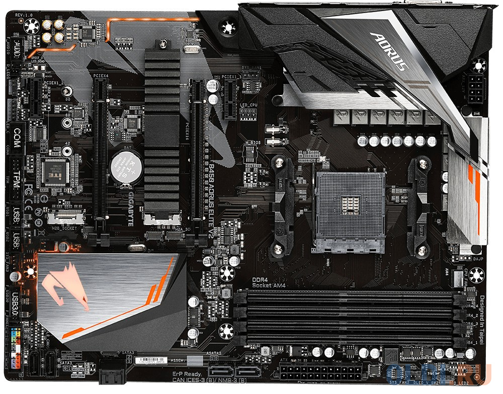   ОЛДИ Материнская плата GigaByte B450 AORUS ELITE V2