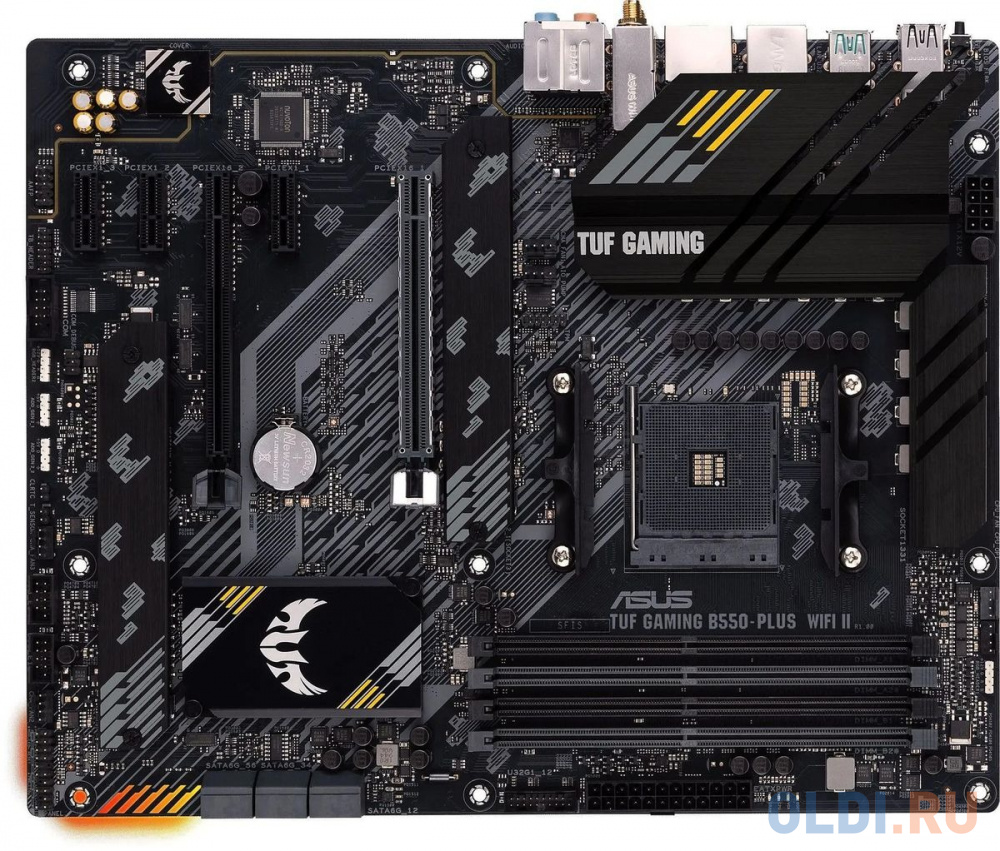 Asus TUF GAMING B550-PLUS WIFI II {AM4 4xDDR4 6xSATA3 2xM.2 RAID HDMI DP ATX}