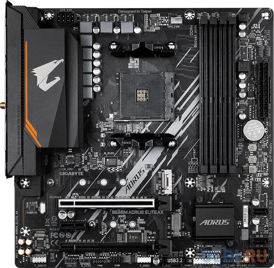  Материнская плата GigaByte B550M AORUS ELITE AX