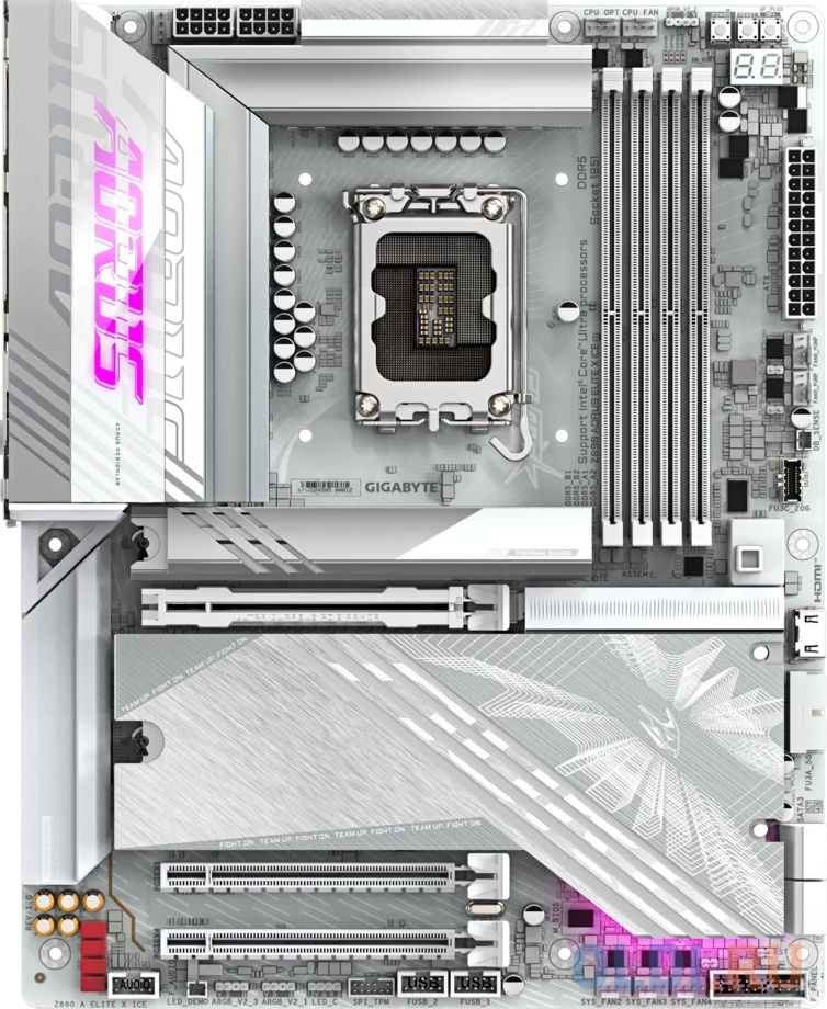 Материнская плата Z890 S1851 ATX Z890 A ELITE X ICE GIGABYTE