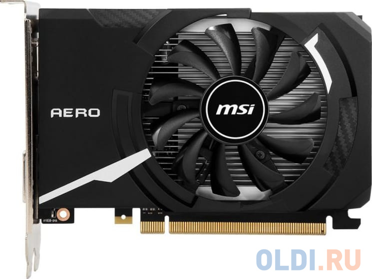 Видеокарты MSI Видеокарта MSI GeForce GT 1030 GeForce GT 1030 AERO ITX 2GD4 OC 2048 Мб