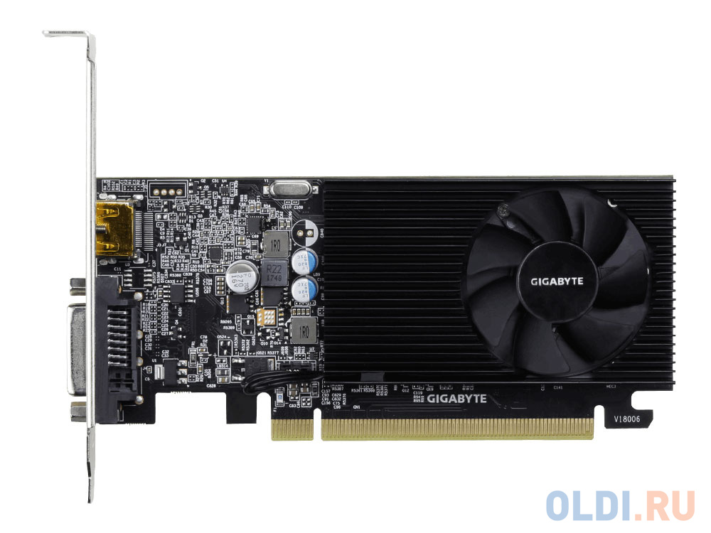 Видеокарта GigaByte GeForce GT 1030 NVidia GeForce GT 1030 2048 Мб