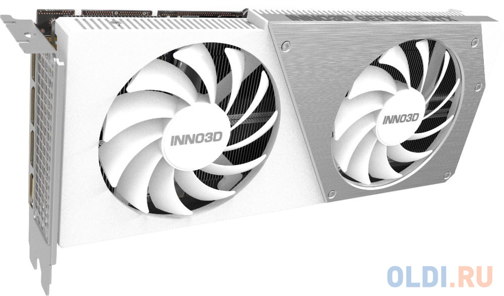 Видеокарта Inno3D nVidia GeForce RTX 4060 Ti Twin X2 OC WHITE 8192 Мб