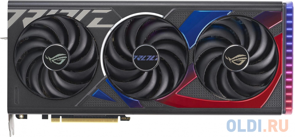 Видеокарта Asus PCI-E 4.0 ROG-STRIX-RTX4070S-O12G-GAMING NVIDIA GeForce RTX 4070 Super 12Gb 192bit GDDR6X 2640/21000 HDMIx2 DPx3 HDCP Ret