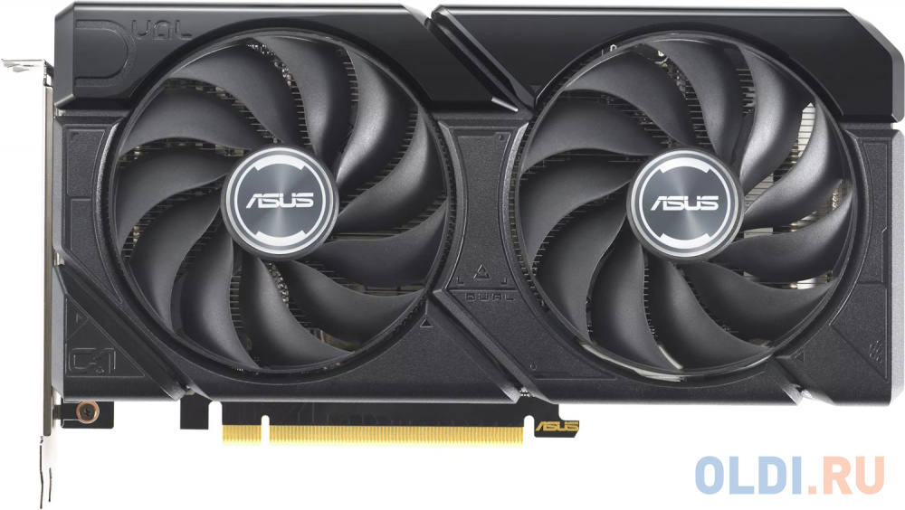 Видеокарта ASUS NVIDIA  GeForce RTX 4060TI DUAL-RTX4060TI-16G-EVO 16ГБ Dual, GDDR6, Ret