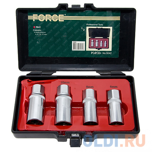 Набор шпильковертов FORCE 5042  6-12 mm