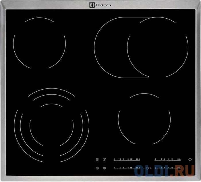 Варочная панель электрическая Electrolux EHF46547XK черный