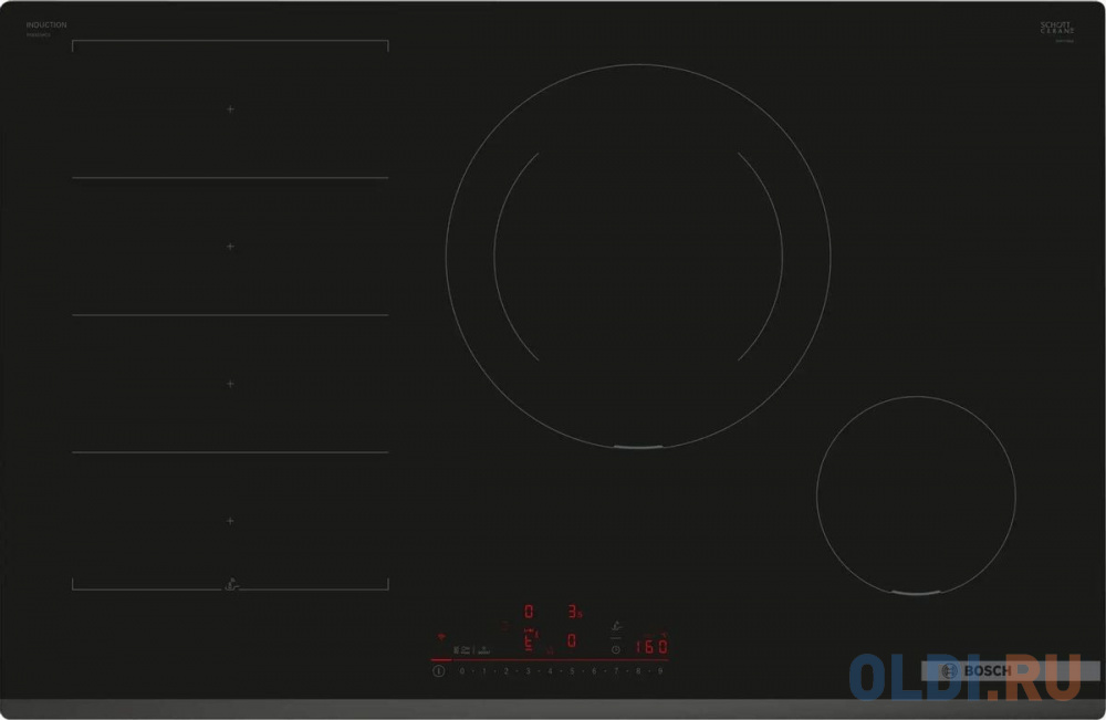 Индукционная варочная поверхность Bosch PXE831HC1E черный