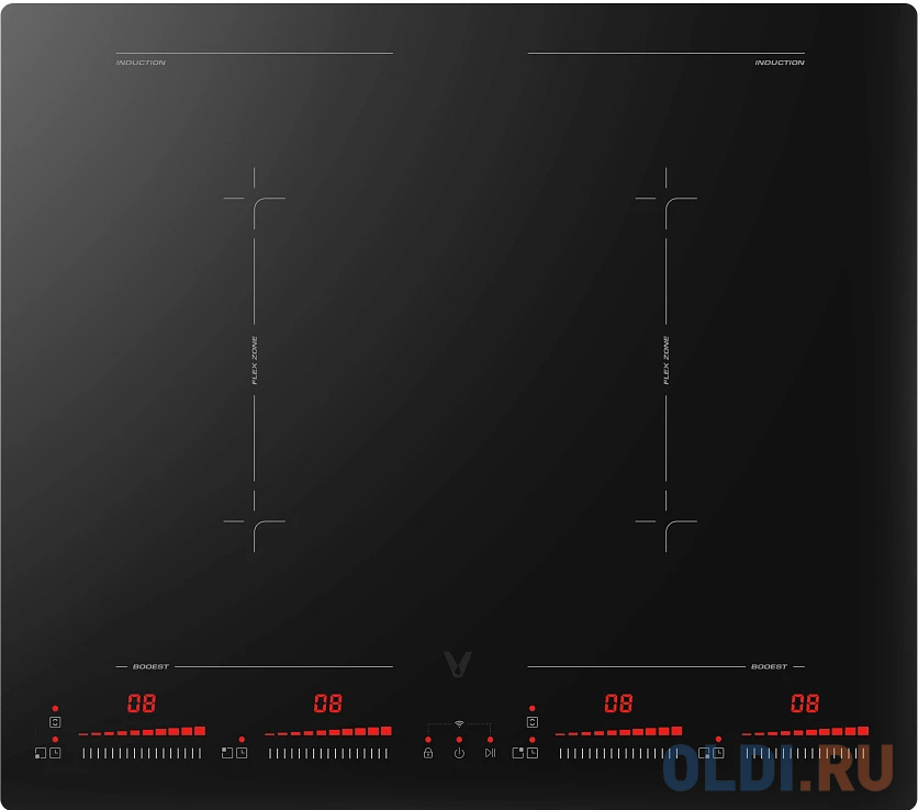 Варочная панель индукционная Viomi VBG701 черный