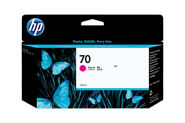 Расходные материалы Картридж пурпурный HP Inc. 70, C9453A